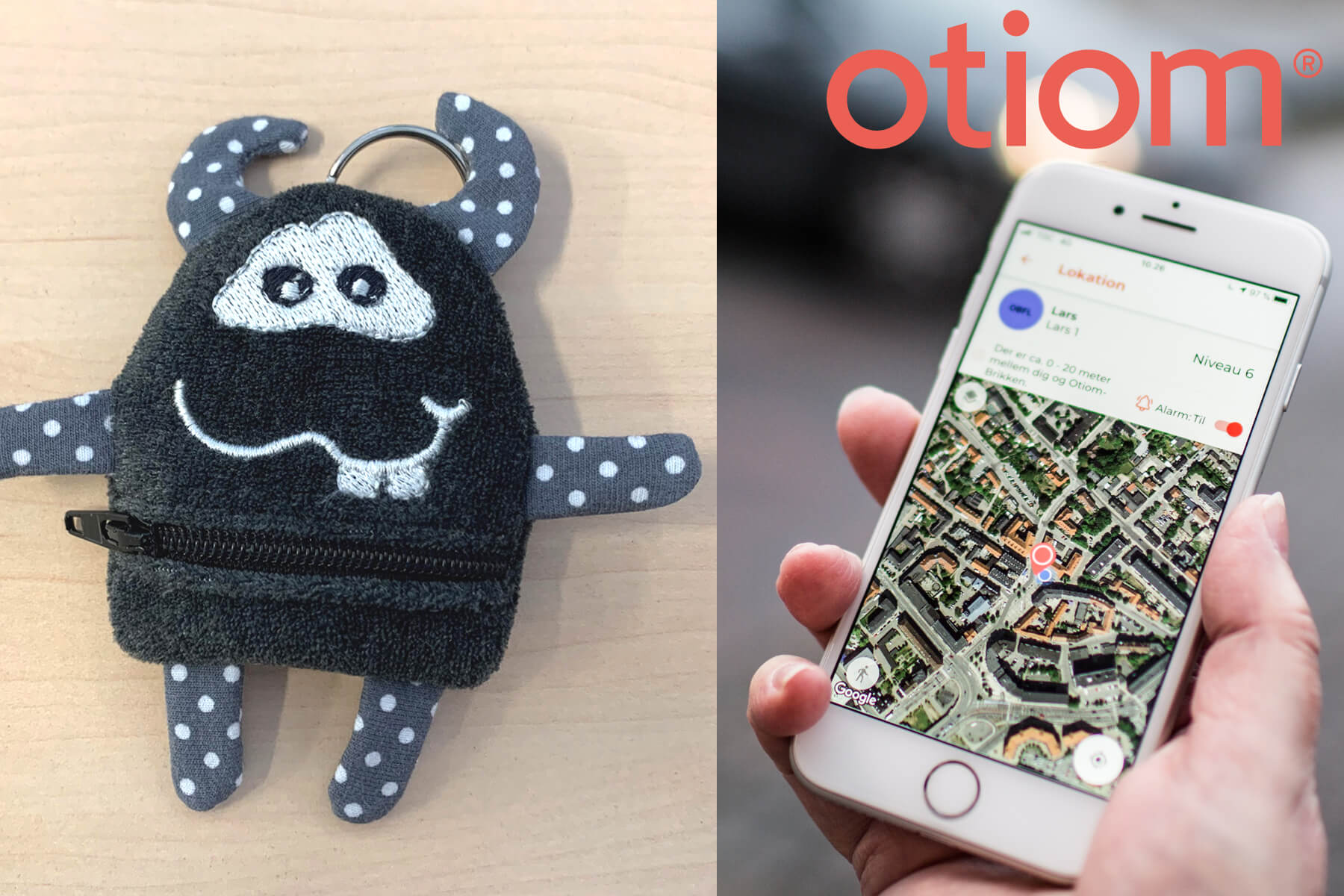 Artikelbild-Otiom-GPS-Monsterschluesselanhaenger-grau
