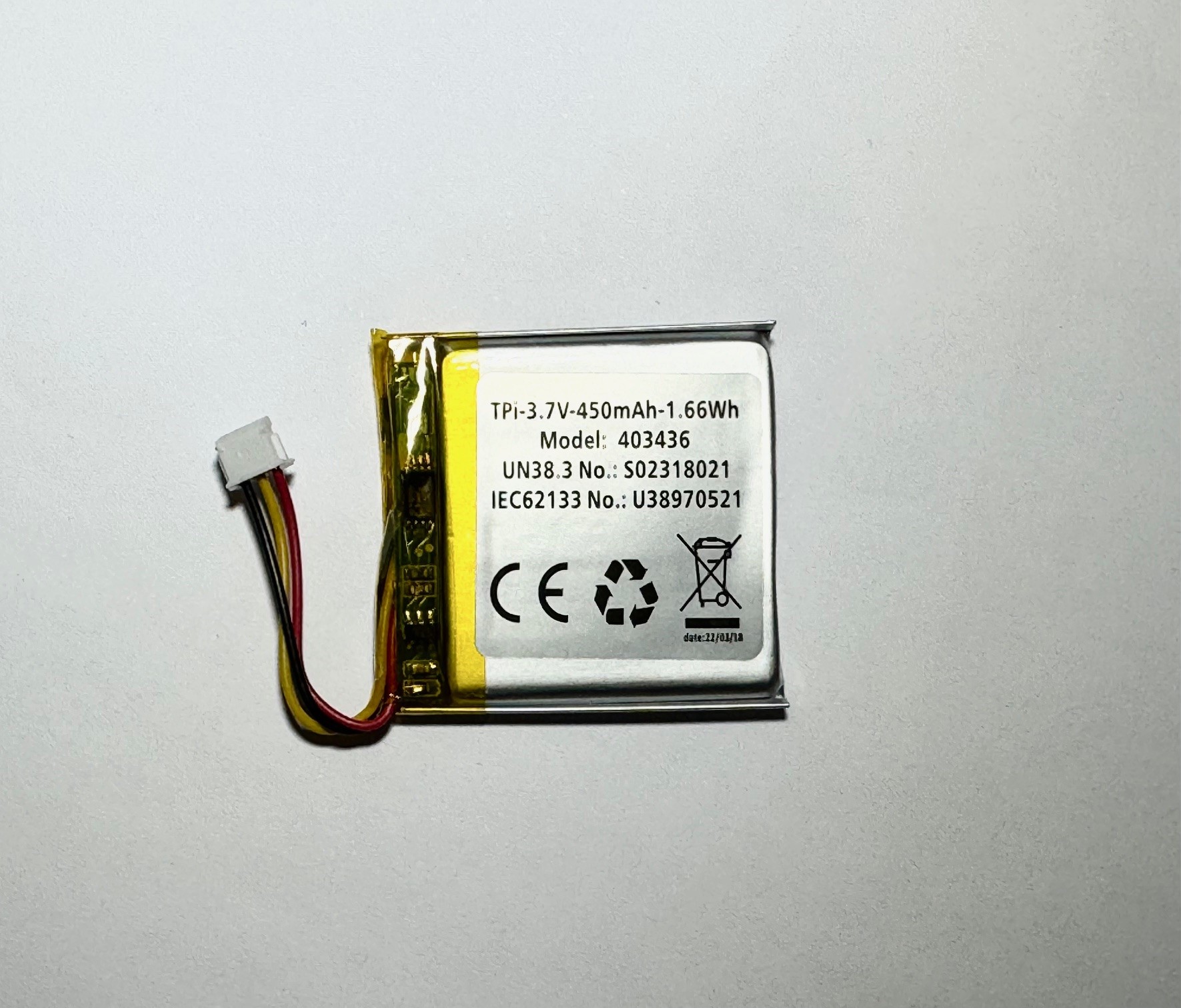 Ersatzakku00byBafOOnOK7 Disty Ersatzakku für Neo | Lithium-Ionen Akku 450mA