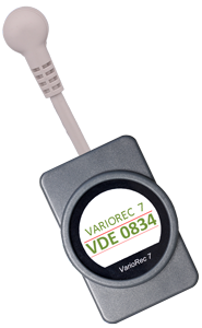 VR7-Anthrazit-schrag-Typ-3-V1-300 Funk-Empfänger - Stecker je nach System unterschiedlich