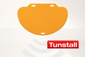 Bircher CareMat C gelb - Profi-Alarm-Trittmatte mit eingebautem Funk-Sender Tunstall