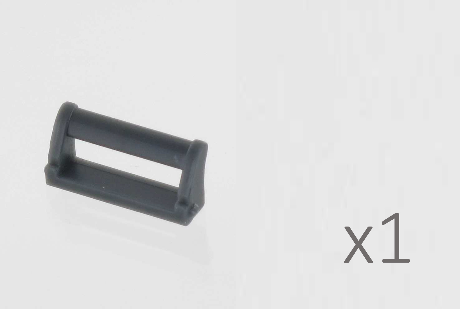 901845_Clip_x1 Lehmann 901.845 Ersatz-Clip D grau für Vario Mobil Sender/HC-145 (1 Stück)