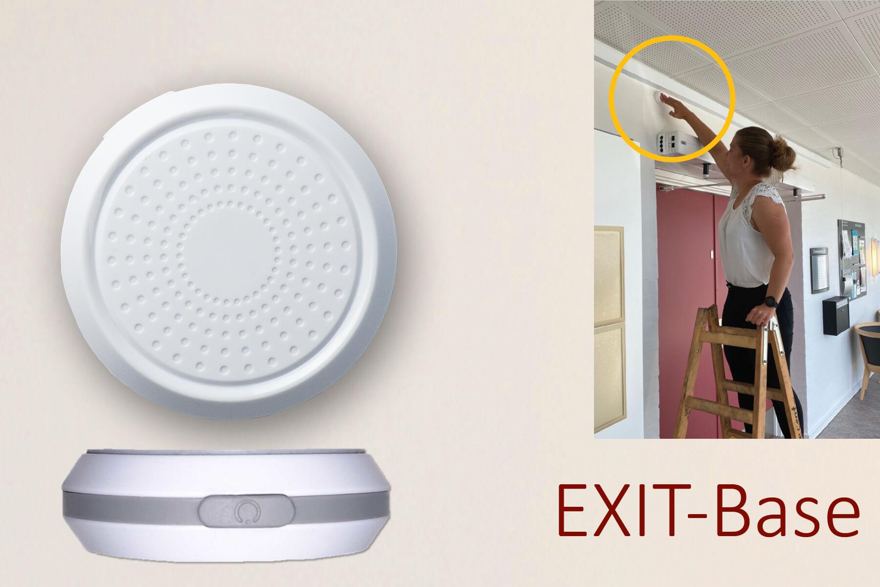 Artikelbild_Otiom-EXIT-Base Otiom EXIT-Base | zur Markierung von Gefahrenzonen