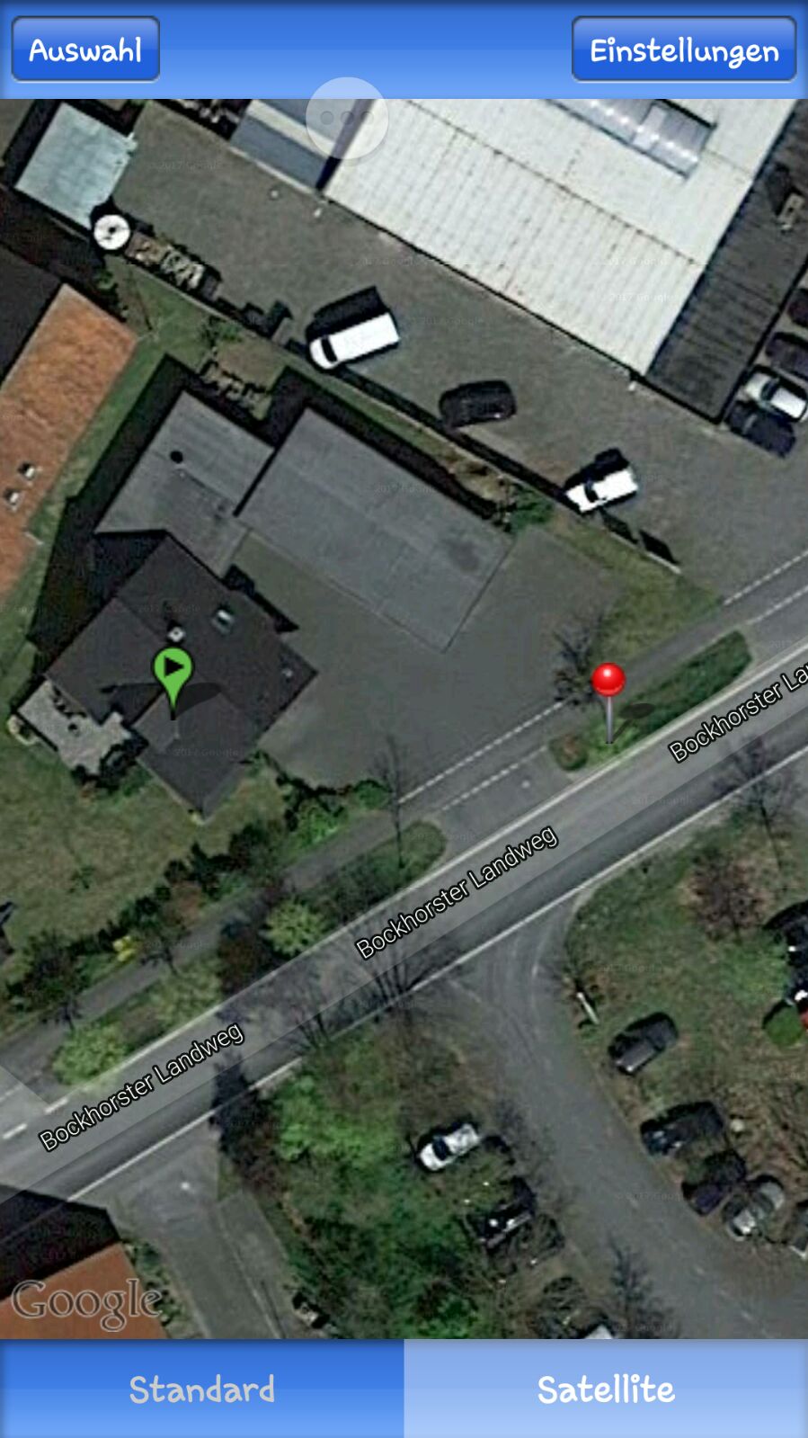 weglaufstop_app_android_ortung_demenz_06pPvxH8viBZExI Anzeige App Weglaufstop Android, Satellite, gezoomt