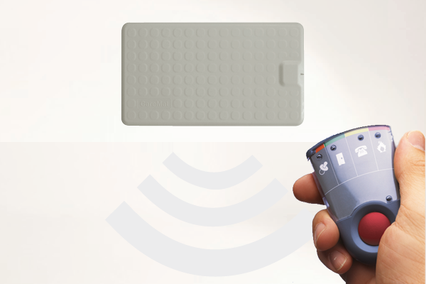 Profi-Alarm-Trittmatte CareMat B grau incl. Funk-Alarmierung auf Pager Bellman BE1470