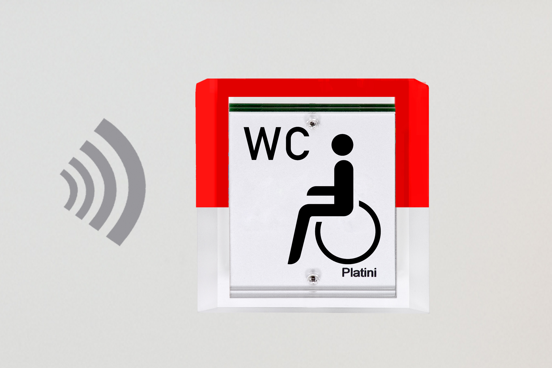 Lehmann Platini Funk-WC-Leuchte mit Systemelektronik | Funk/869MHz. | 820.918.69