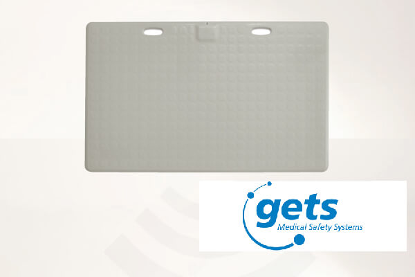 Bircher CareMat A grau - Profi-Alarm-Trittmatte mit eingebautem Funk-Sender Gets