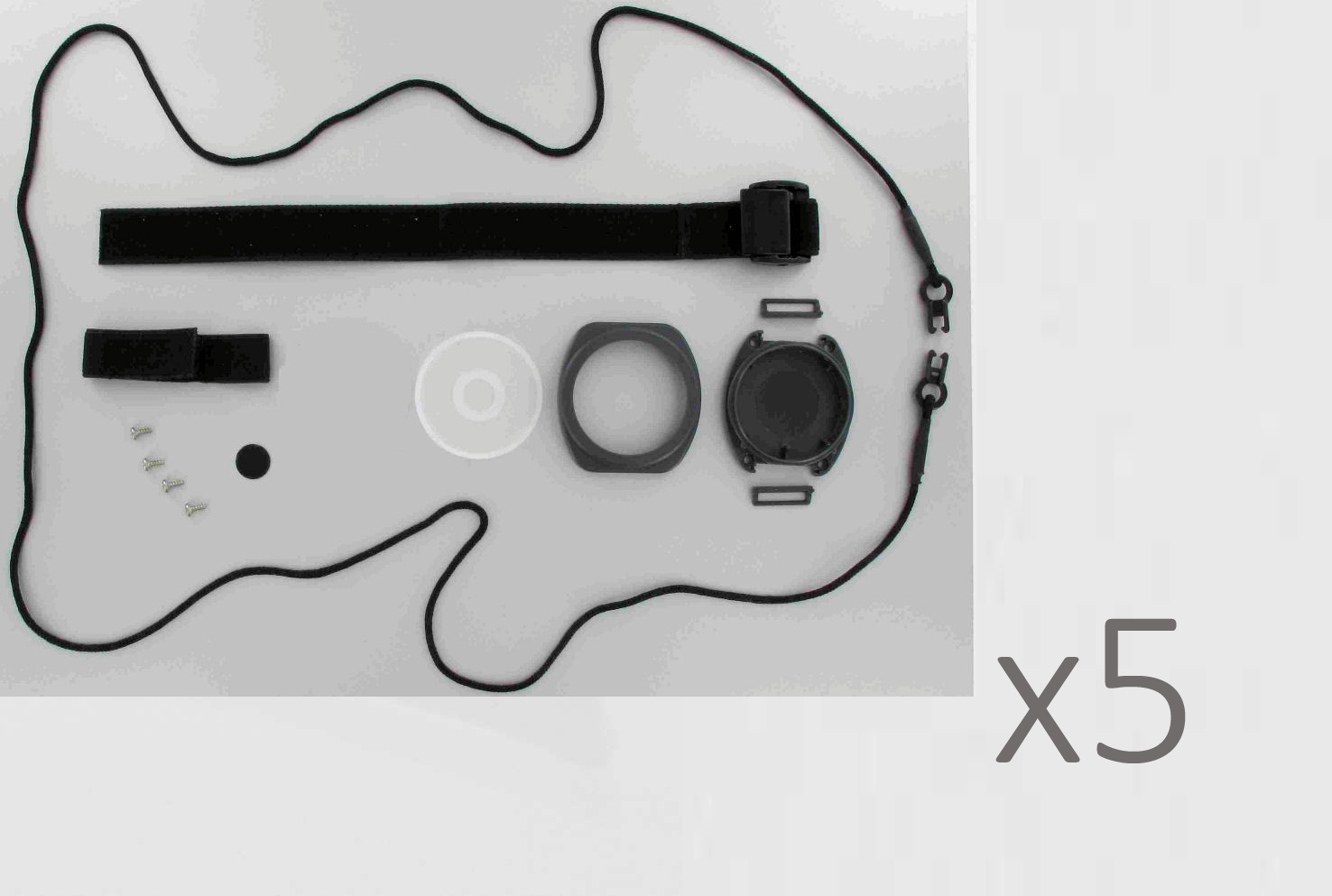 Lehmann 310.081.59 Ersatz Reparatur Komplett-Set grau für VarioMobil/Kombi-Sender (5 Sets)