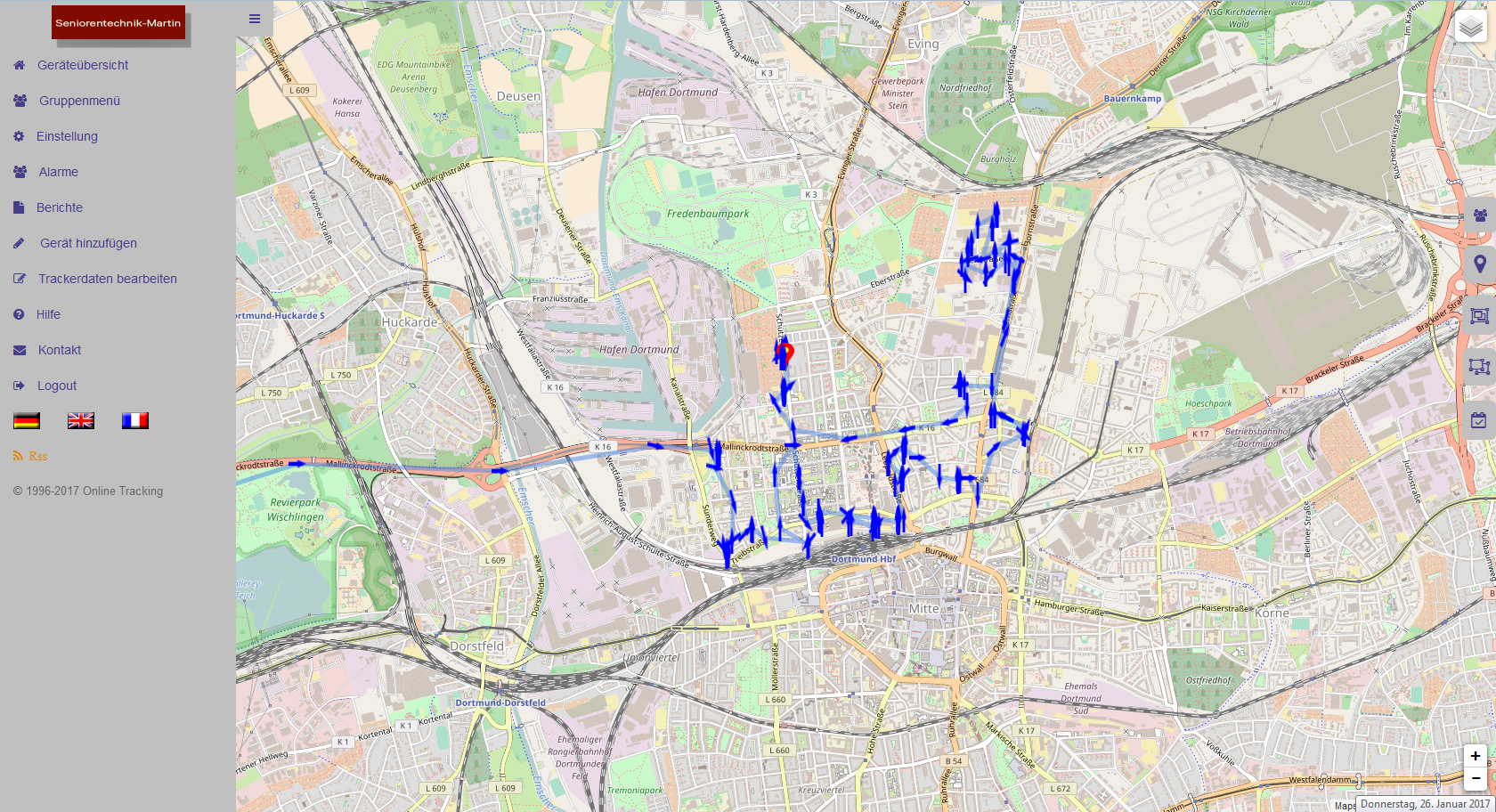 weglaufstop_Verlauf_weit2_Portal_OSM-Map01hhoNNAK9lO3MK Anzeige: Verlauf im Portal, Karte: OSM-Map