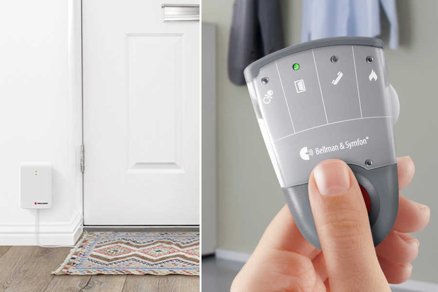 Bellman Wegläuferschutz | Überwachungs-Set mit Alarm-Trittmatte und Funkalarm auf Pager Bellman Wegläuferschutz | Überwachungs-Set mit Alarm-Trittmatte und Funkalarm auf Pager