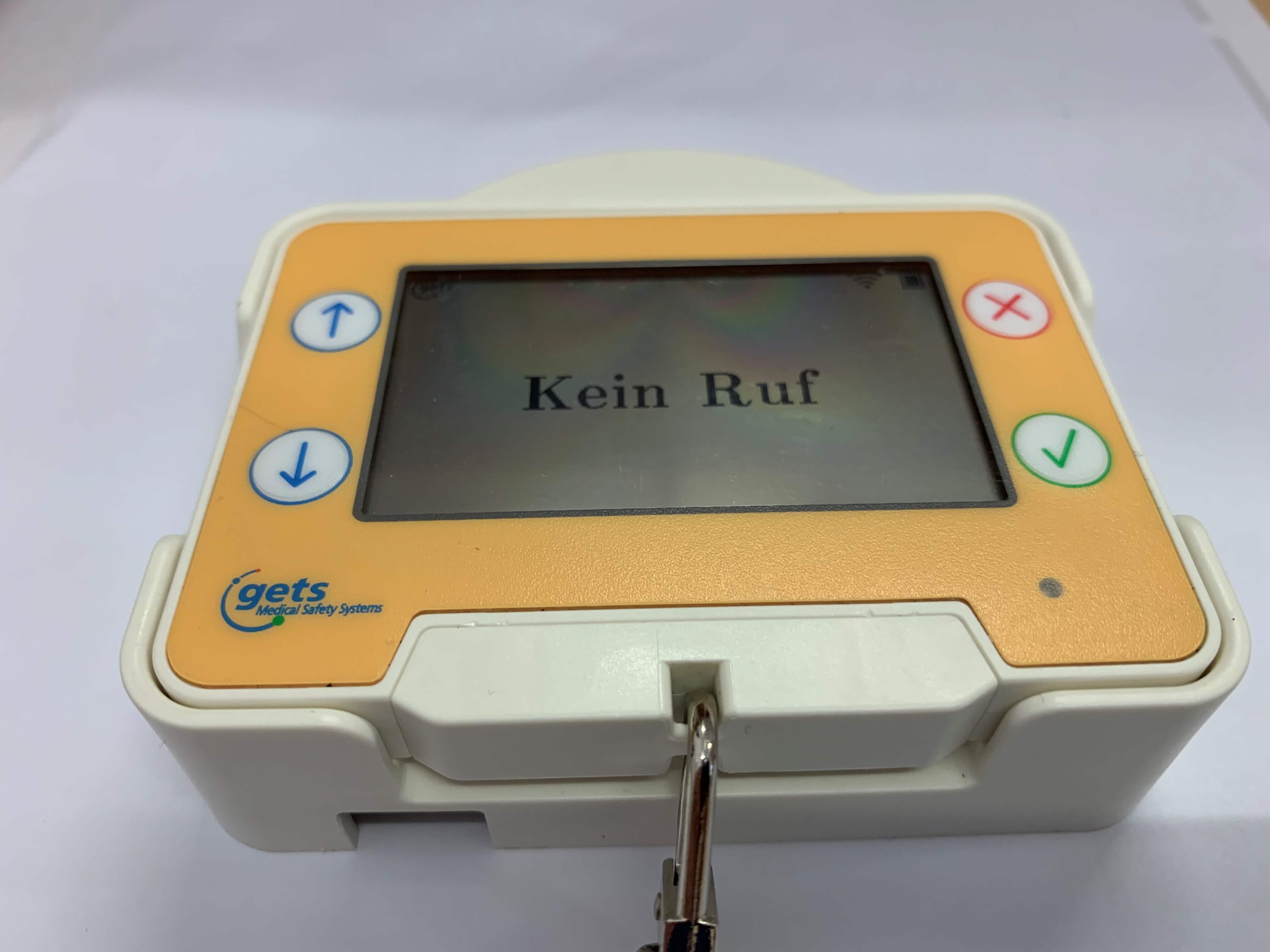 Pager in Ladestation (Zubehör)